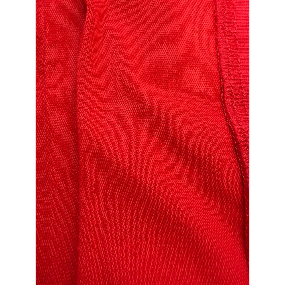 Kansas City Chiefs Heart Football Graphic Red Crewneck Sweatshirt Large NWOT - Picture 9 of 9